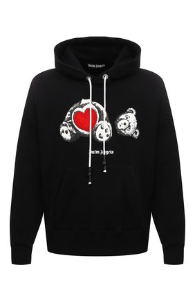 Мужской хлопковое худи PALM ANGELS черного цвета по цене 65150 руб., арт. PMBB058S21FLE0101001 | Фото 1 Мужской хлопковое худи PALM ANGELS черного цвета, арт. PMBB058S21FLE0101001 | Фото 1