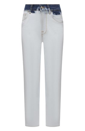 Женские джинсы 7 FOR ALL MANKIND светло-голубого цвета по цене 27350 руб., арт. JSA7B610HT | Фото 1 Женские джинсы 7 FOR ALL MANKIND светло-голубого цвета, арт. JSA7B610HT | Фото 1