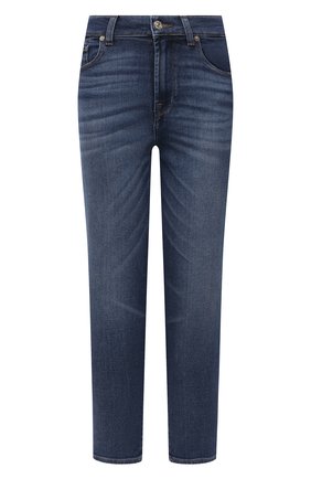 Женские джинсы 7 FOR ALL MANKIND синего цвета по цене 26250 руб., арт. JSA71200UK | Фото 1 Женские джинсы 7 FOR ALL MANKIND синего цвета, арт. JSA71200UK | Фото 1