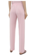 Женские брюки LA PERLA розового цвета, арт. 0043830/G249 | Фото 4 (Женское Кросс-КТ: Брюки-белье; Материал внешний: Синтетический материал)