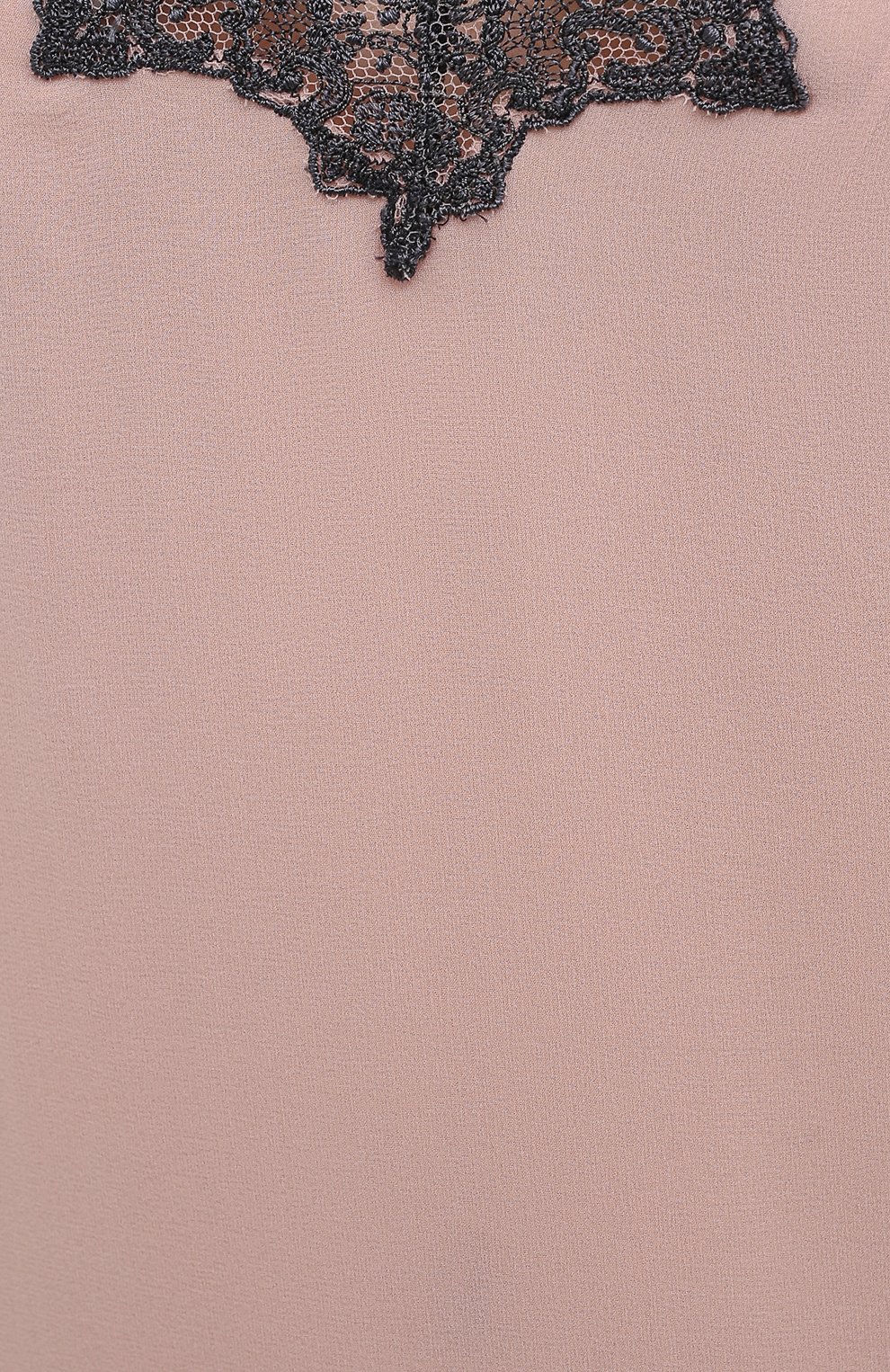 Женская шелковая сорочка LA PERLA розового цвета, арт. 0051790 | Фото 5 (Материал внешний: Шелк; Длина Ж (юбки, платья, шорты): Мини; Рукава: На бретелях)