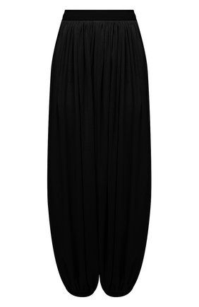 Женские хлопковые брюки loewe x paula's ibiza LOEWE черного цвета, арт. S616Y04X04 | Фото 1 (Силуэт Ж (брюки и джинсы): Широкие; Женское Кросс-КТ: Брюки-одежда; Стили: Спорт-шик; Длина (брюки, джинсы): Стандартные; Материал внешний: Хлопок)