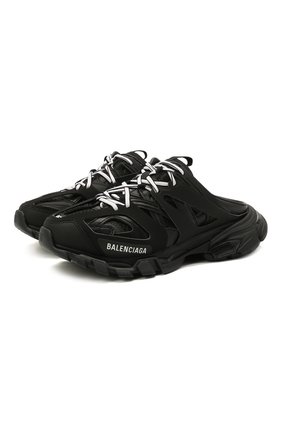Женские комбинированные сабо track BALENCIAGA черного цвета по цене 55950 руб., арт. 653813/W3CP3 | Фото 1 Женские комбинированные сабо track BALENCIAGA черного цвета, арт. 653813/W3CP3 | Фото 1
