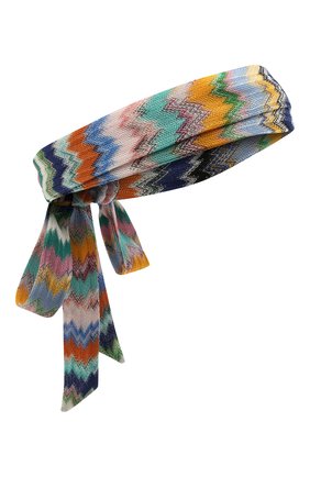 Женская повязка на голову MISSONI разноцветного цвета по цене 19950 руб., арт. MMS00072/BR00E8 | Фото 1 Женская повязка на голову MISSONI разноцветного цвета, арт. MMS00072/BR00E8 | Фото 1