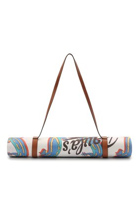 Женского коврик для йоги loewe x paula's ibiza LOEWE белого цвета по цене 35400 руб., арт. K000A21X02 | Фото 1 Женского коврик для йоги loewe x paula's ibiza LOEWE белого цвета, арт. K000A21X02 | Фото 1 (Материал: Резина)