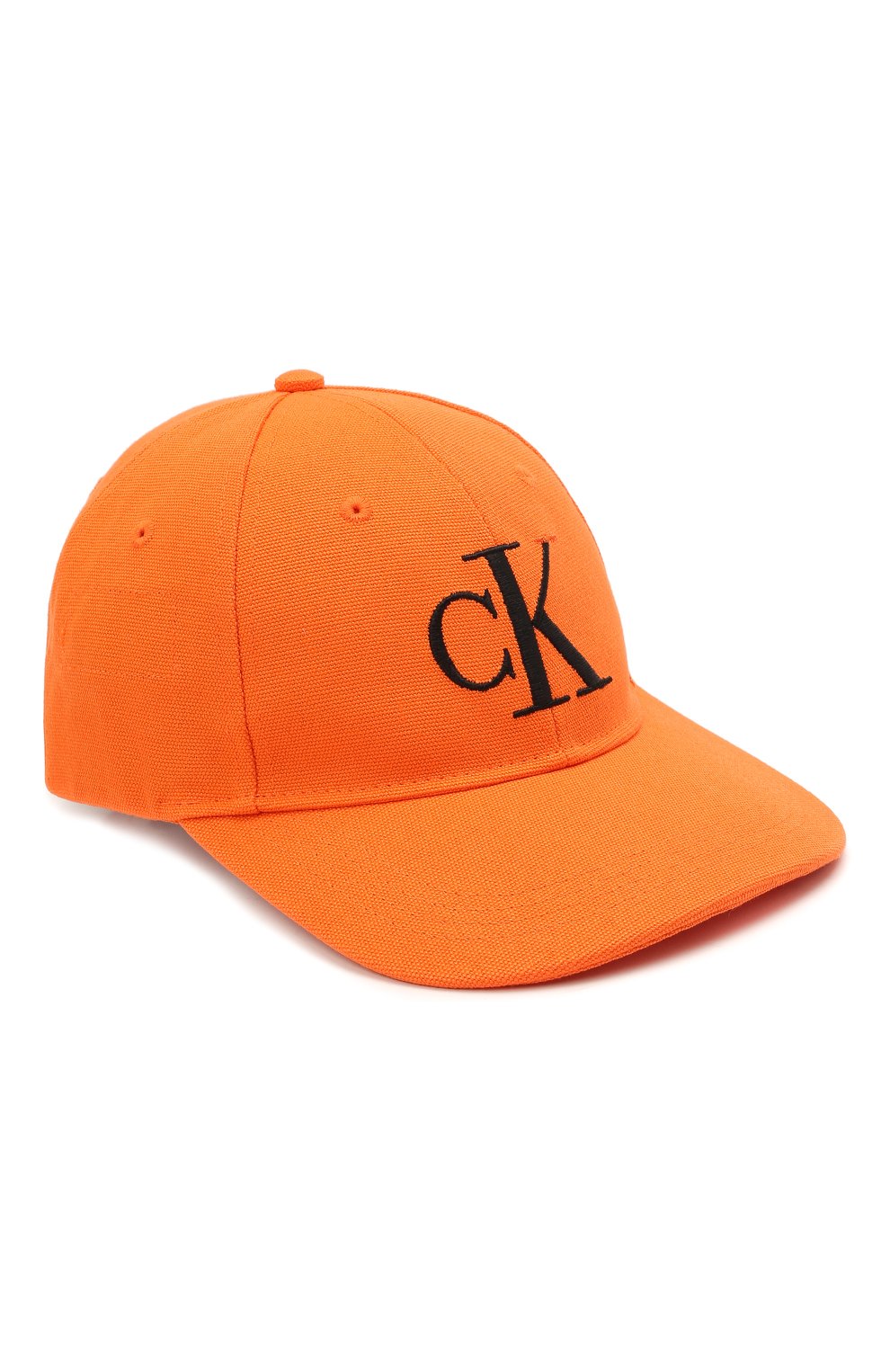 Женская хлопковая бейсболка HERON PRESTON FOR CALVIN KLEIN оранжевого цвета, арт. K50K508122 | Фото 1 (Материал: Текстиль, Хлопок)