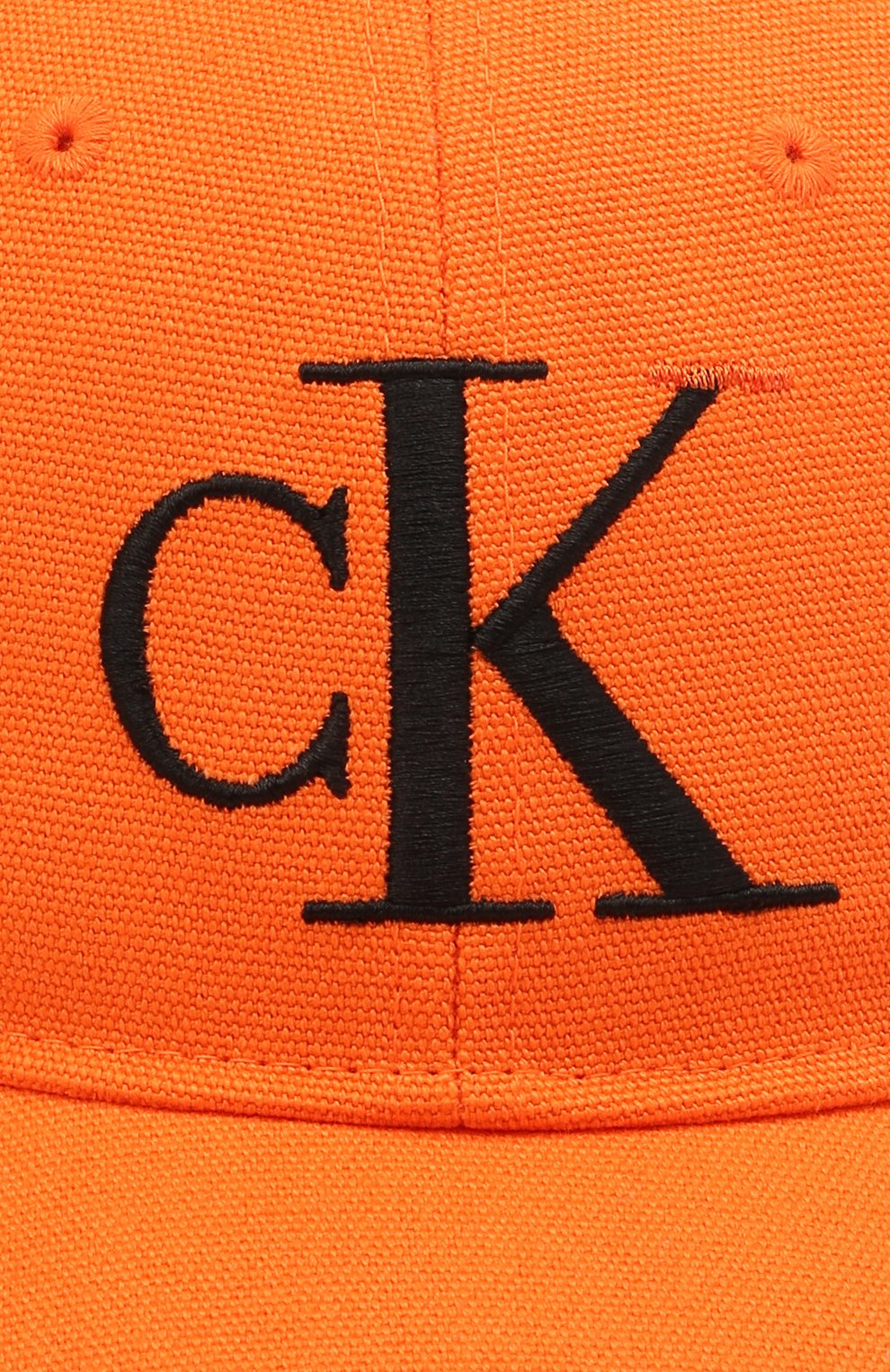 Женская хлопковая бейсболка HERON PRESTON FOR CALVIN KLEIN оранжевого цвета, арт. K50K508122 | Фото 3 (Материал: Текстиль, Хлопок)