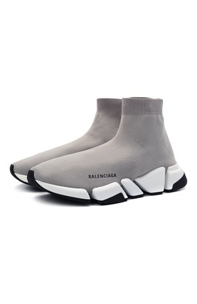 Мужские текстильные кроссовки speed 2.0 BALENCIAGA серого цвета по цене 87100 руб., арт. 617239/W2DB2 | Фото 1 Мужские текстильные кроссовки speed 2.0 BALENCIAGA серого цвета, арт. 617239/W2DB2 | Фото 1