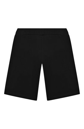 Детские хлопковые шорты BALMAIN черного цвета по цене 17250 руб., арт. 6O6739 | Фото 2 Детские хлопковые шорты BALMAIN черного цвета, арт. 6O6739 | Фото 2
