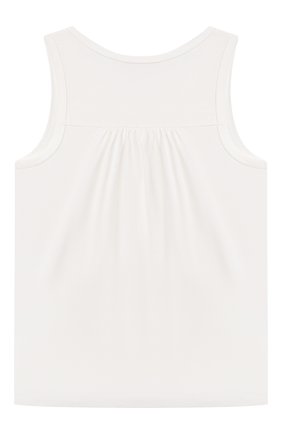 Детская топ CHLOÉ белого цвета по цене 7610 руб., арт. C15B76 | Фото 2 Детская топ CHLOÉ белого цвета, арт. C15B76 | Фото 2