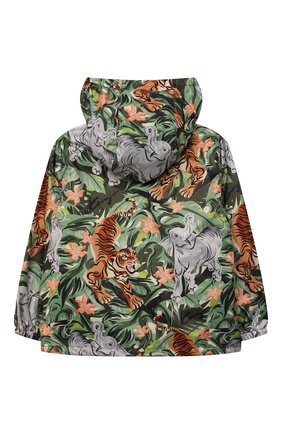Детского ветровка с капюшоном KENZO зеленого цвета по цене 22080 руб., арт. K26012 | Фото 2 Детского ветровка с капюшоном KENZO зеленого цвета, арт. K26012 | Фото 2 (Рукава: Длинные; Кросс-КТ: Ветровка; Материал внешний: Синтетический материал; Ростовка одежда: 10 - 11 лет | 140 - 146см, 3 года | 98 см, 4 года | 104 см, 6 лет | 116 см, 8 лет | 128 см)