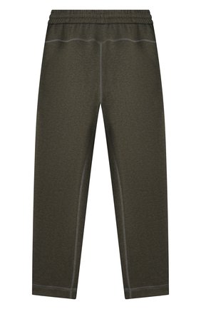 Детские хлопковые брюки BRUNELLO CUCINELLI хаки цвета по цене 29550 руб., арт. BD847E313C | Фото 2 Детские хлопковые брюки BRUNELLO CUCINELLI хаки цвета, арт. BD847E313C | Фото 2