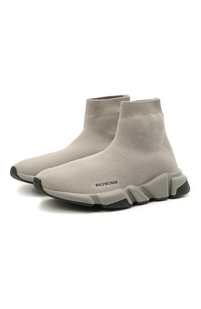 Детские текстильные кроссовки BALENCIAGA серого цвета по цене 34550 руб., арт. 597425/W2DB2 | Фото 1 Детские текстильные кроссовки BALENCIAGA серого цвета, арт. 597425/W2DB2 | Фото 1 (Стили: Гранж; Материал внутренний: Текстиль; Материал внешний: Текстиль)