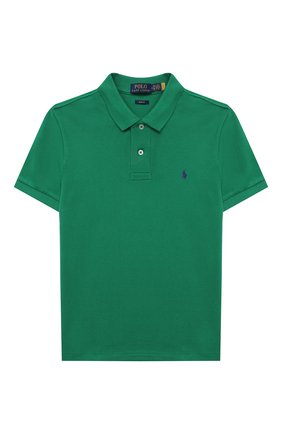 Детское хлопковое поло POLO RALPH LAUREN зеленого цвета по цене 5550 руб., арт. 323547926 | Фото 1 Детское хлопковое поло POLO RALPH LAUREN зеленого цвета, арт. 323547926 | Фото 1