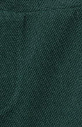 Детский комплект из поло и шорт MONCLER зеленого цвета по цене 17300 руб., арт. G1-951-8M760-20-8496F | Фото 7 Детский комплект из поло и шорт MONCLER зеленого цвета, арт. G1-951-8M760-20-8496F | Фото 7