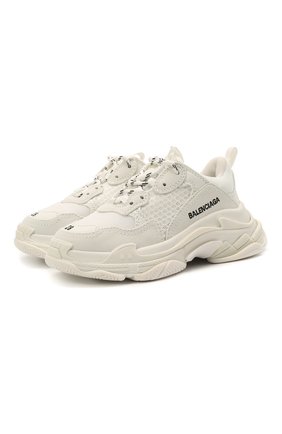 Детские кроссовки BALENCIAGA белого цвета по цене 46000 руб., арт. 654251/W2CA4 | Фото 1 Детские кроссовки BALENCIAGA белого цвета, арт. 654251/W2CA4 | Фото 1 (Материал внешний: Экокожа; Стили: Гранж; Материал внутренний: Текстиль)