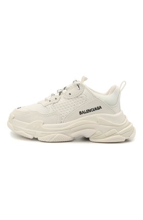 Детские кроссовки BALENCIAGA белого цвета по цене 46000 руб., арт. 654251/W2CA4 | Фото 2 Детские кроссовки BALENCIAGA белого цвета, арт. 654251/W2CA4 | Фото 2 (Материал внешний: Экокожа; Стили: Гранж; Материал внутренний: Текстиль)