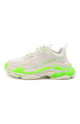 Детские кроссовки BALENCIAGA зеленого цвета по цене 42100 руб., арт. 654251/W2CA3 | Фото 2 Детские кроссовки BALENCIAGA зеленого цвета, арт. 654251/W2CA3 | Фото 2