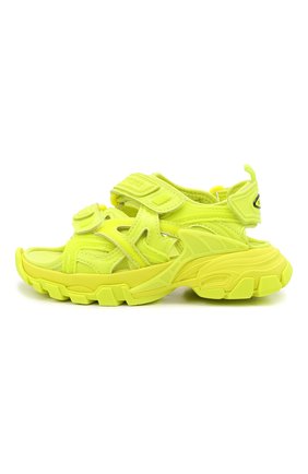 Детские сандалии BALENCIAGA желтого цвета по цене 37150 руб., арт. 644999/W2KA1 | Фото 2 Детские сандалии BALENCIAGA желтого цвета, арт. 644999/W2KA1 | Фото 2