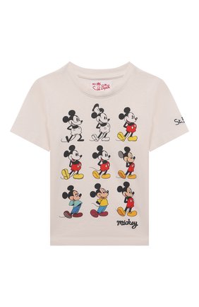 Детская хлопковая футболка MC2 SAINT BARTH бежевого цвета по цене 4965 руб., арт. STBK TSHIRT B0Y/TSH0001/MIST11 | Фото 1 Детская хлопковая футболка MC2 SAINT BARTH бежевого цвета, арт. STBK TSHIRT B0Y/TSH0001/MIST11 | Фото 1