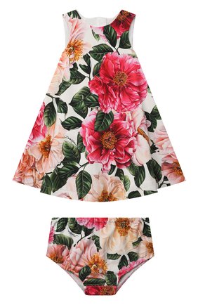 Женский комплект из платья и шорт DOLCE & GABBANA разноцветного цвета по цене 19450 руб., арт. L2JDZ0/FSGUD | Фото 1 Женский комплект из платья и шорт DOLCE & GABBANA разноцветного цвета, арт. L2JDZ0/FSGUD | Фото 1