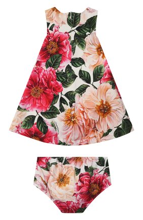 Женский комплект из платья и шорт DOLCE & GABBANA разноцветного цвета по цене 19450 руб., арт. L2JDZ0/FSGUD | Фото 2 Женский комплект из платья и шорт DOLCE & GABBANA разноцветного цвета, арт. L2JDZ0/FSGUD | Фото 2