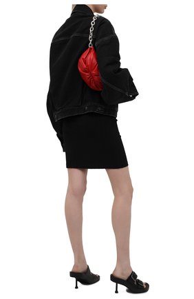 Женские кожаные мюли mallorca BALENCIAGA черного цвета по цене 68800 руб., арт. 656621/WA2M6 | Фото 2 Женские кожаные мюли mallorca BALENCIAGA черного цвета, арт. 656621/WA2M6 | Фото 2