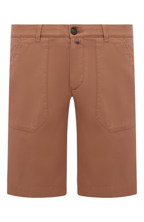 Мужские хлопковые шорты CORNELIANI коричневого цвета по цене 32300 руб., арт. 874EC1-1120134/00 | Фото 1 Мужские хлопковые шорты CORNELIANI коричневого цвета, арт. 874EC1-1120134/00 | Фото 1