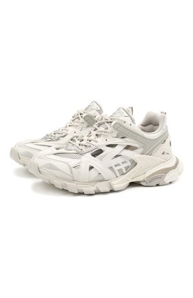 Мужские комбинированные кроссовки track 2.0 BALENCIAGA светло-серого цвета по цене 77050 руб., арт. 568614/W3AE1 | Фото 1 Мужские комбинированные кроссовки track 2.0 BALENCIAGA светло-серого цвета, арт. 568614/W3AE1 | Фото 1