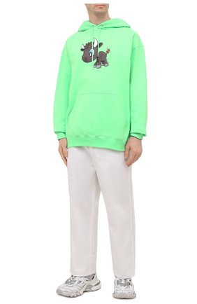 Мужские комбинированные кроссовки track 2.0 BALENCIAGA светло-серого цвета по цене 77050 руб., арт. 568614/W3AE1 | Фото 2 Мужские комбинированные кроссовки track 2.0 BALENCIAGA светло-серого цвета, арт. 568614/W3AE1 | Фото 2