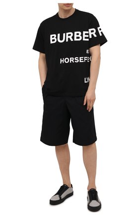 Мужские комбинированные кеды BURBERRY серого цвета по цене 58350 руб., арт. 8040195 | Фото 2 Мужские комбинированные кеды BURBERRY серого цвета, арт. 8040195 | Фото 2 (Материал внешний: Текстиль, Кожа; Материал внутренний: Натуральная кожа; Подошва: Массивная; Материал утеплителя: Без утеплителя; Длина стельки: 27,8, 30, 29,4, 29,2; Стили: Классический)