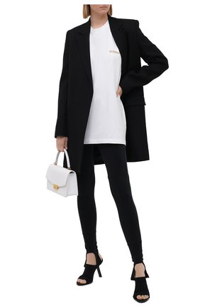 Женская хлопковая футболка VETEMENTS белого цвета по цене 33700 руб., арт. UA52TR240W 1602/W | Фото 2 Женская хлопковая футболка VETEMENTS белого цвета, арт. UA52TR240W 1602/W | Фото 2