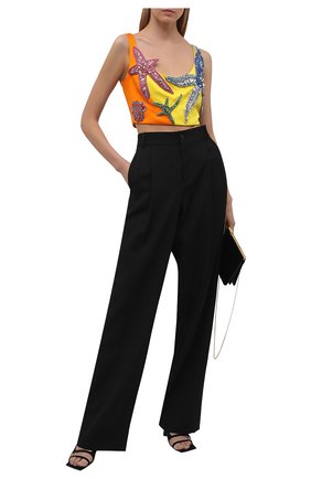 Женский бра-топ VERSACE разноцветного цвета по цене 526500 руб., арт. A89176/A224536 | Фото 2 Женский бра-топ VERSACE разноцветного цвета, арт. A89176/A224536 | Фото 2