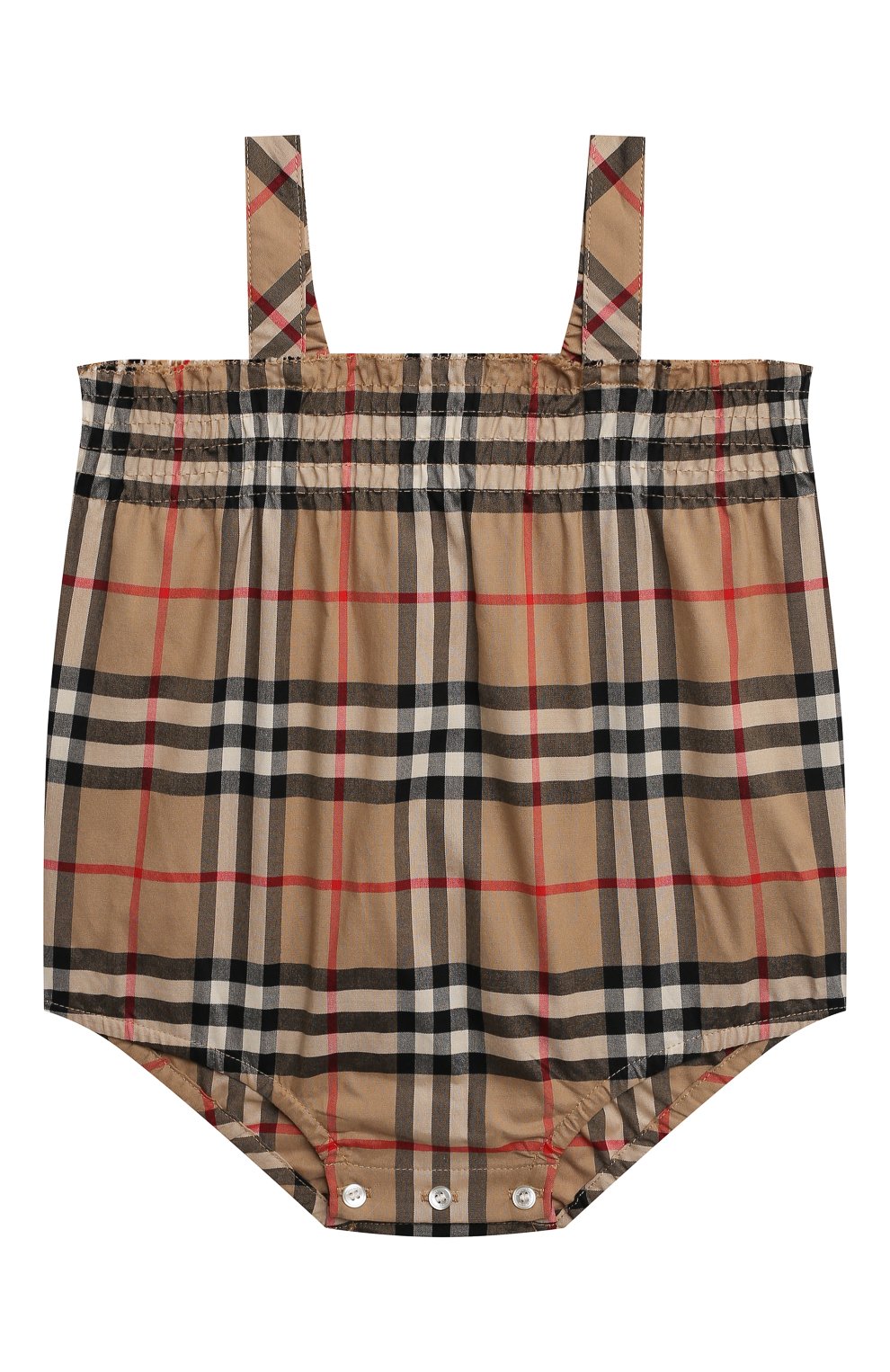 Детский комплект из трех предметов BURBERRY бежевого цвета по цене 37200 руб., арт. 8038513 | Фото 2 Детский комплект из трех предметов BURBERRY бежевого цвета, арт. 8038513 | Фото 2