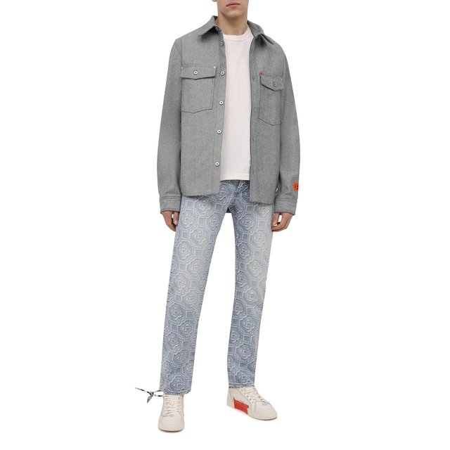 фото Текстильные кеды off-white