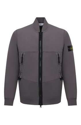 Мужской хлопковая толстовка STONE ISLAND темно-серого цвета по цене 30900 руб., арт. 741560351 | Фото 1 Мужской хлопковая толстовка STONE ISLAND темно-серого цвета, арт. 741560351 | Фото 1