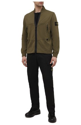 Мужской хлопковая толстовка STONE ISLAND хаки цвета по цене 28000 руб., арт. 741560351 | Фото 2 Мужской хлопковая толстовка STONE ISLAND хаки цвета, арт. 741560351 | Фото 2 (Мужское Кросс-КТ: Толстовка-одежда; Материал внешний: Хлопок; Длина (для топов): Стандартные; Рукава: Длинные)