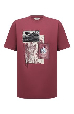 Мужская хлопковая футболка Z ZEGNA розового цвета по цене 23500 руб., арт. VW364/ZZ649Q | Фото 1 Мужская хлопковая футболка Z ZEGNA розового цвета, арт. VW364/ZZ649Q | Фото 1