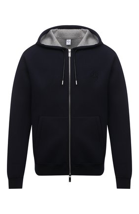 Мужской толстовка из вискозы BERLUTI синего цвета по цене 84250 руб., арт. R20JZL18-001 | Фото 1 Мужской толстовка из вискозы BERLUTI синего цвета, арт. R20JZL18-001 | Фото 1