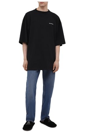 Мужские текстильные сабо BALENCIAGA черного цвета по цене 47700 руб., арт. 644760/W29Z1 | Фото 2 Мужские текстильные сабо BALENCIAGA черного цвета, арт. 644760/W29Z1 | Фото 2 (Материал внутренний: Текстиль; Материал внешний: Текстиль)