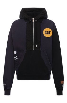 Мужской хлопковое худи heron preston x cat HERON PRESTON черного цвета по цене 57750 руб., арт. HMBB020S21JER0011018 | Фото 1 Мужской хлопковое худи heron preston x cat HERON PRESTON черного цвета, арт. HMBB020S21JER0011018 | Фото 1