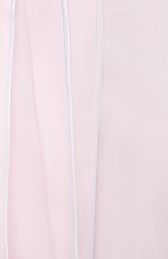 Женский хлопковый халат LE CHAT светло-розового цвета, арт. ESSENTIELE60A | Фото 5 (Рукава: Длинные; Материал внешний: Хлопок; Длина Ж (юбки, платья, шорты): До колена)