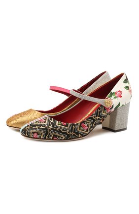 Женские текстильные туфли alexa DOLCE & GABBANA разноцветного цвета по цене 66800 руб., арт. CD1608/A0660 | Фото 1 Женские текстильные туфли alexa DOLCE & GABBANA разноцветного цвета, арт. CD1608/A0660 | Фото 1