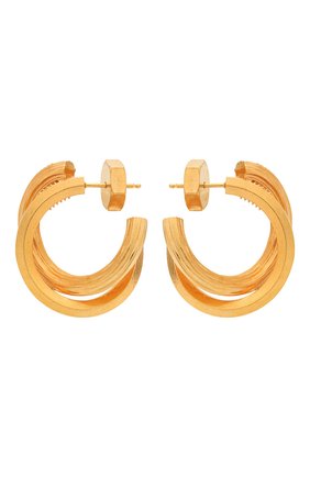 Женские серьги OFF-WHITE золотого цвета по цене 38900 руб., арт. 0W0D092S21MET0017600 | Фото 1 Женские серьги OFF-WHITE золотого цвета, арт. 0W0D092S21MET0017600 | Фото 1