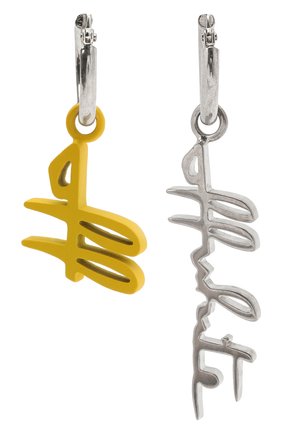Женские серьги OFF-WHITE серебряного цвета по цене 24600 руб., арт. 0W0D069S21MET0017218 | Фото 1 Женские серьги OFF-WHITE серебряного цвета, арт. 0W0D069S21MET0017218 | Фото 1