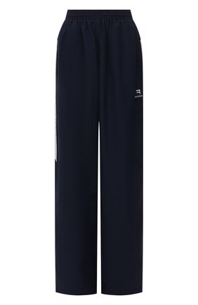 Женские брюки BALENCIAGA темно-синего цвета по цене 89950 руб., арт. 659024/TK048 | Фото 1 Женские брюки BALENCIAGA темно-синего цвета, арт. 659024/TK048 | Фото 1