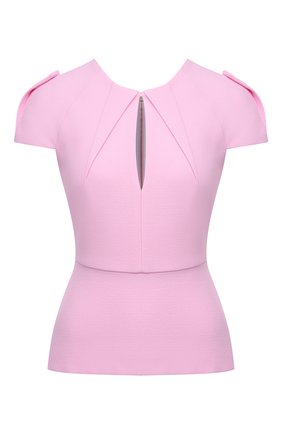 Женский шерстяной топ ROLAND MOURET светло-розового цвета по цене 78200 руб., арт. SS21/S2213/F0491 | Фото 1 Женский шерстяной топ ROLAND MOURET светло-розового цвета, арт. SS21/S2213/F0491 | Фото 1
