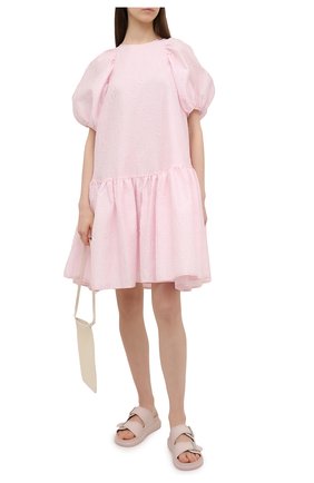 Женские шлепанцы ALEXANDER MCQUEEN светло-розового цвета по цене 29200 руб., арт. 658063/W4Q51 | Фото 2 Женские шлепанцы ALEXANDER MCQUEEN светло-розового цвета, арт. 658063/W4Q51 | Фото 2