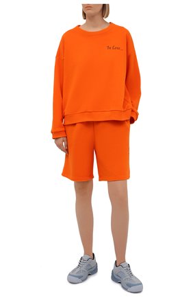 Женские комбинированные кроссовки kenzo work KENZO голубого цвета по цене 28350 руб., арт. FB52SN500L68 | Фото 2 Женские комбинированные кроссовки kenzo work KENZO голубого цвета, арт. FB52SN500L68 | Фото 2