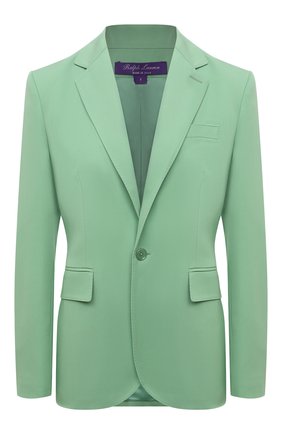Женский шерстяной жакет RALPH LAUREN светло-зеленого цвета по цене 176000 руб., арт. 290846392 | Фото 1 Женский шерстяной жакет RALPH LAUREN светло-зеленого цвета, арт. 290846392 | Фото 1